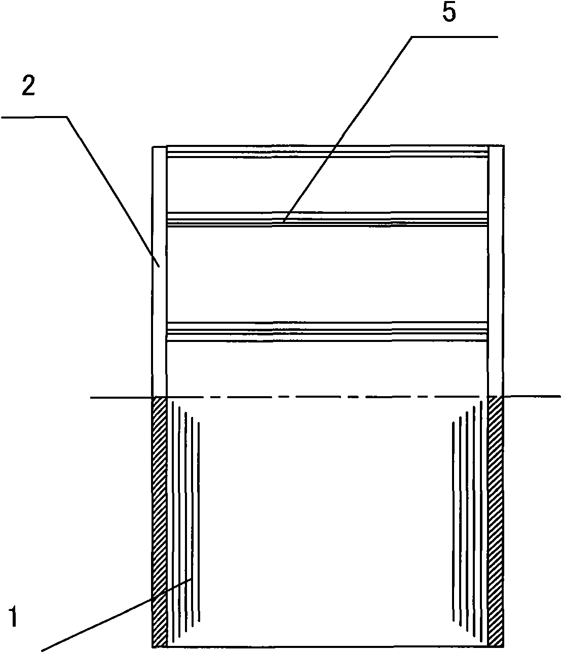 Stator for efficient and super-efficient three-phase asynchronous motors