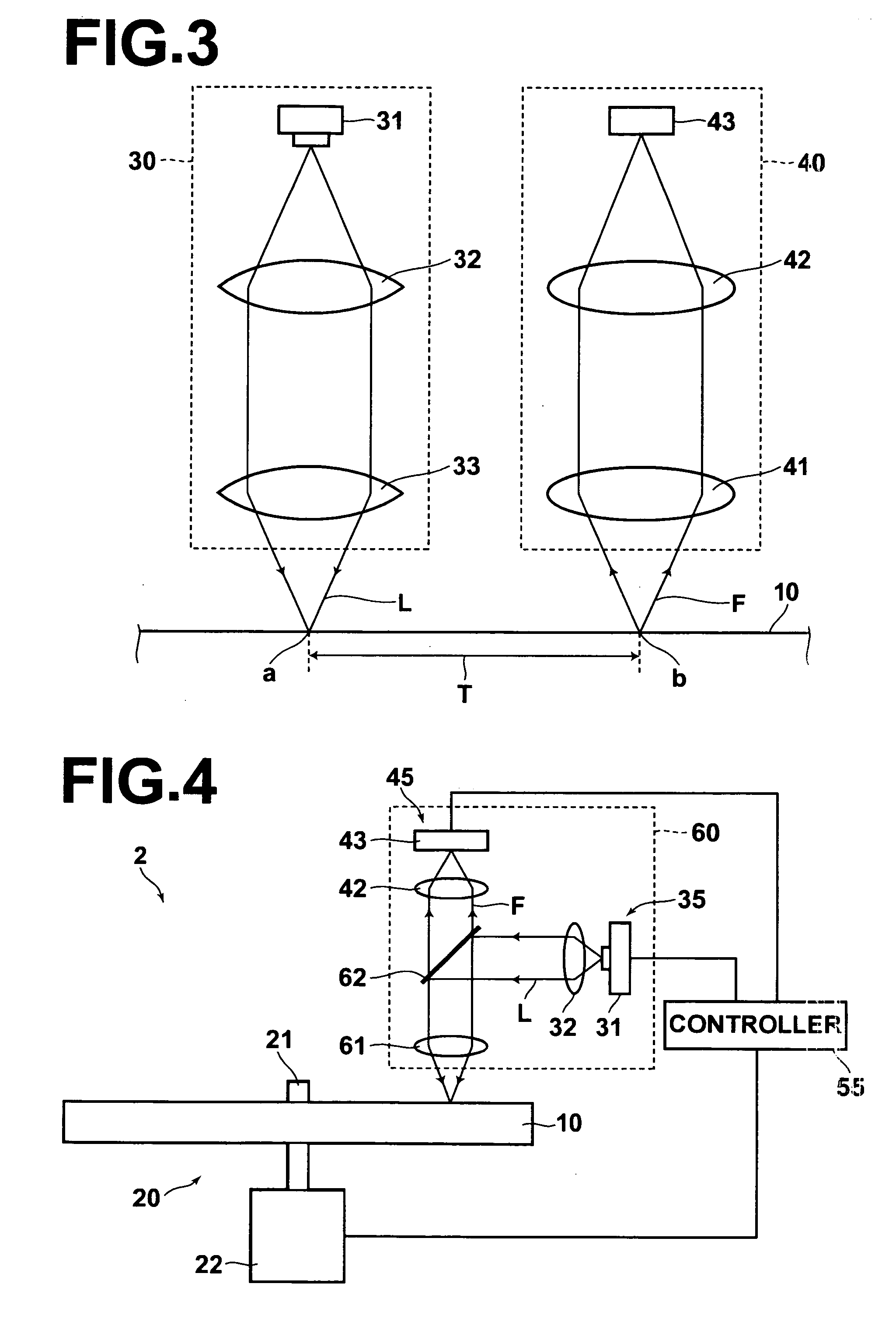 Method and system for detecting fluorescence from microarray disk