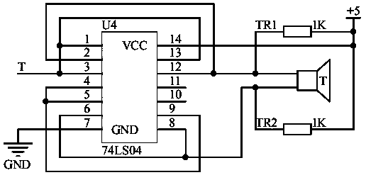 Rear vehicle warning system and warning method based on ultrasonic ranging