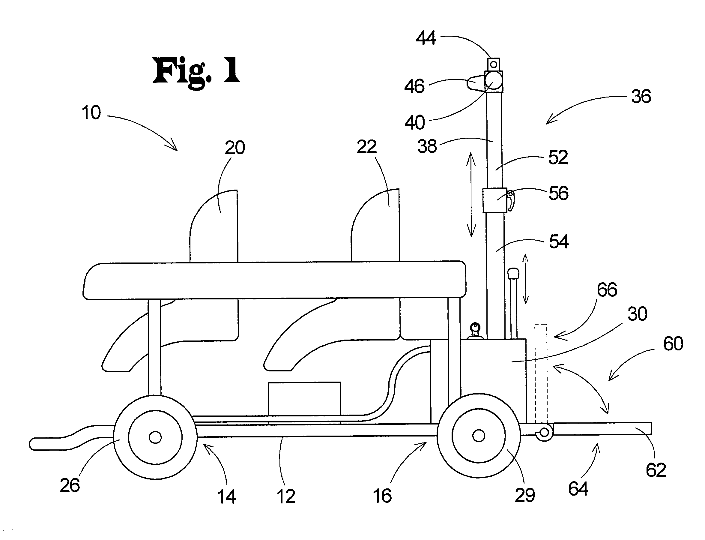 Child and adult transporting stroller system