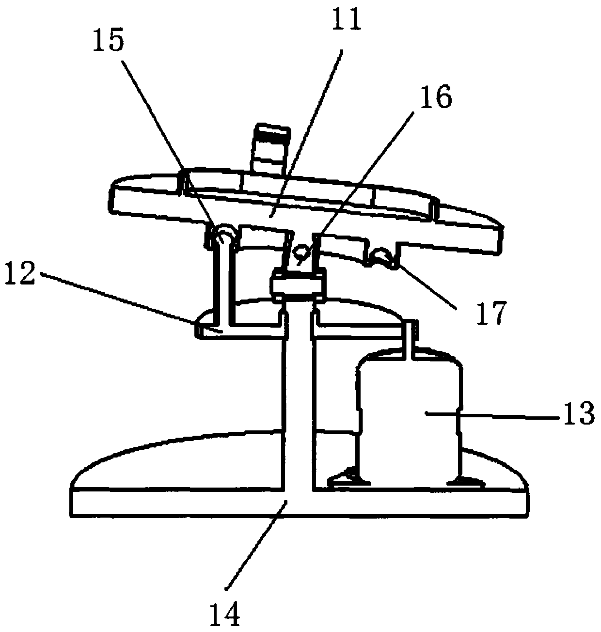 Ankle rehabilitation training instrument and use method thereof