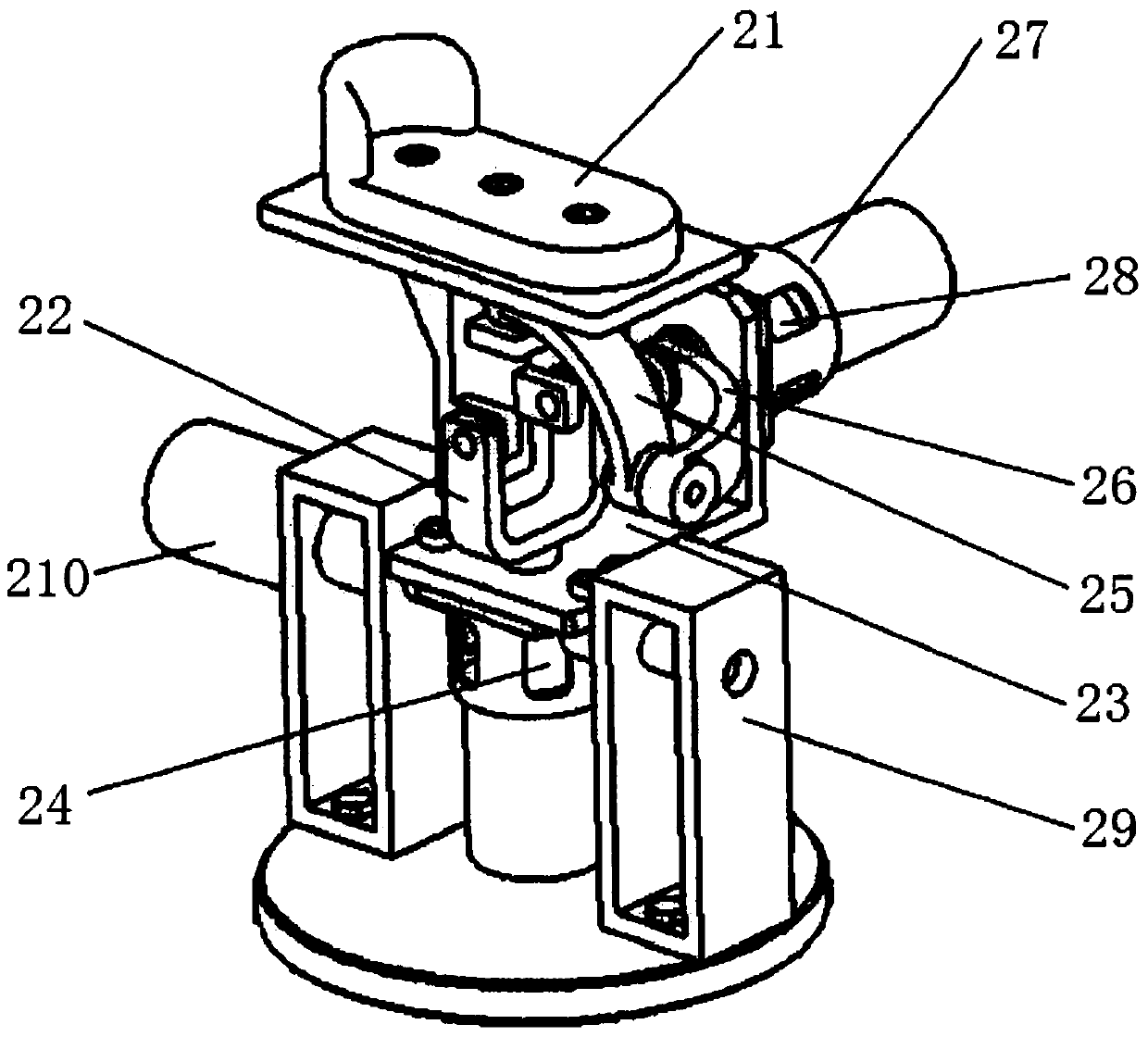 Ankle rehabilitation training instrument and use method thereof