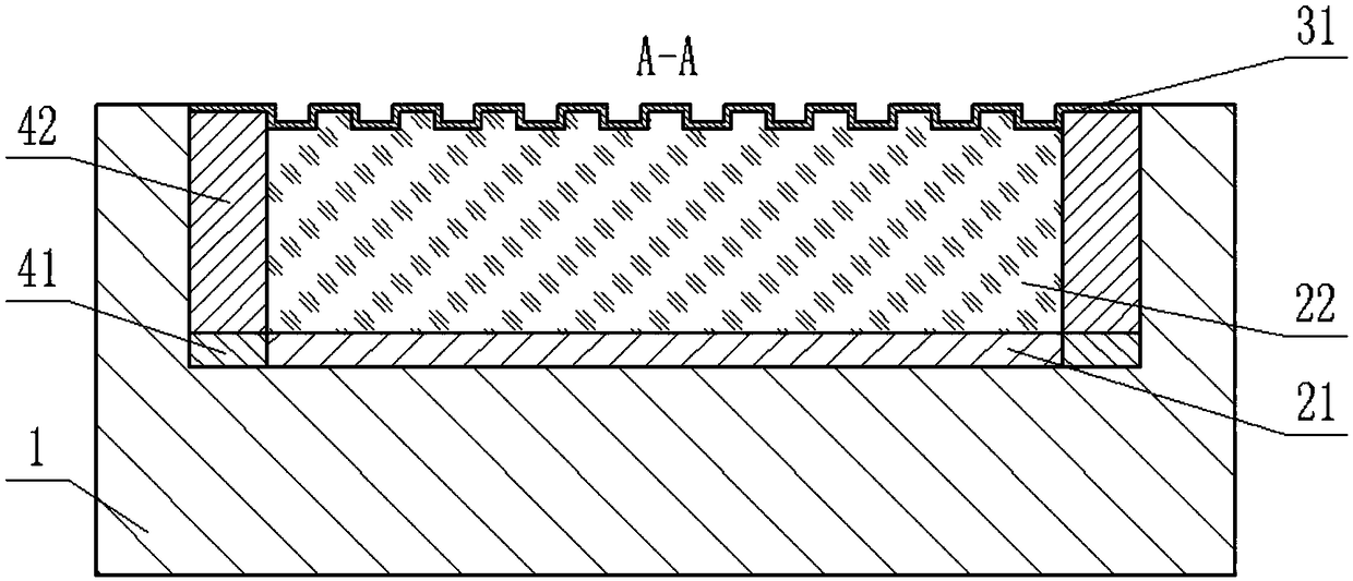 A superhydrophilic biomimetic matrix water content sensor and its preparation method