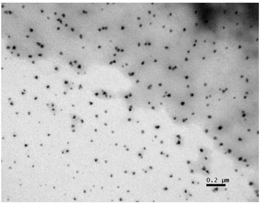 Surface enhanced Raman substrate material for detecting nitrite and preparation method thereof