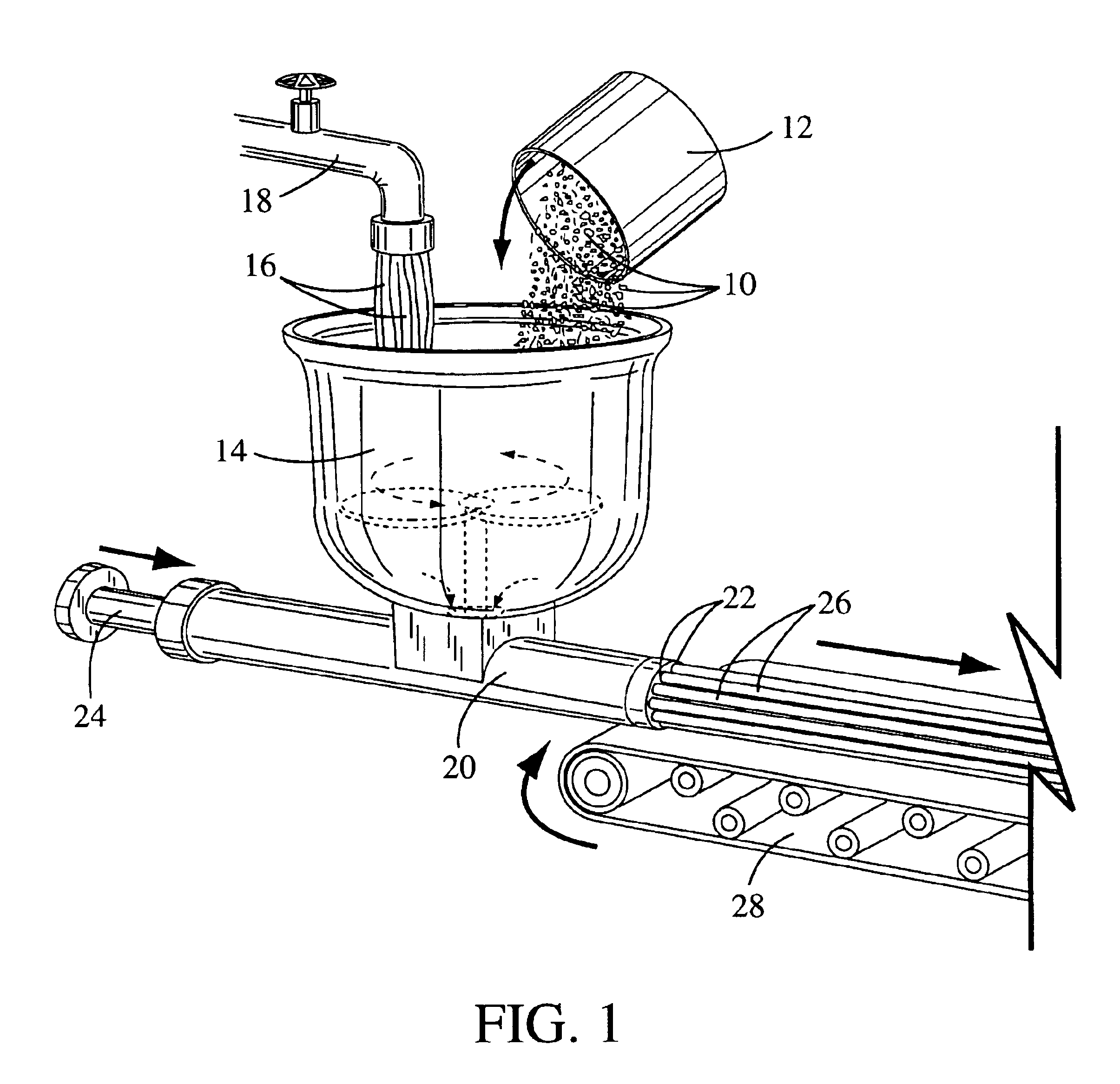 Method of making coconut coir pitch cat litter from powder created from crushed coconut husks