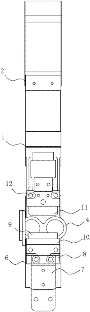 Electrode welding mechanism and mesh welding machine