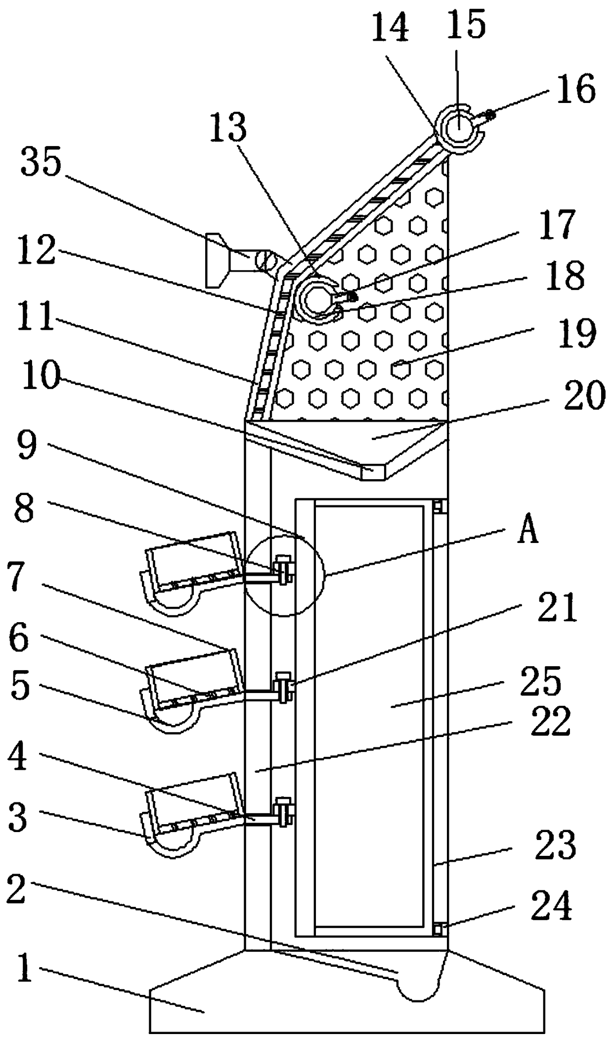 Spray dust remover for building construction sites