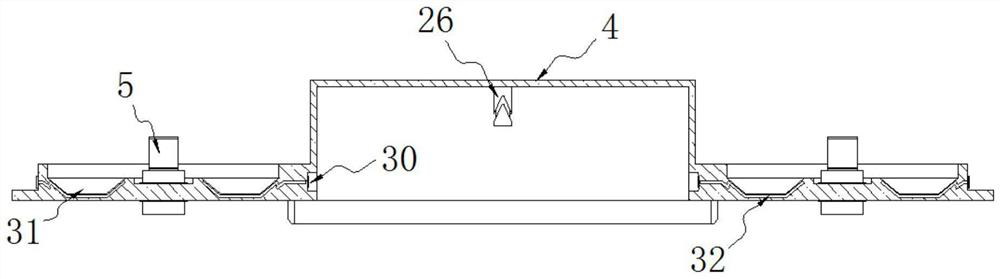 Automatic rotating device with clamping function for metal material spraying