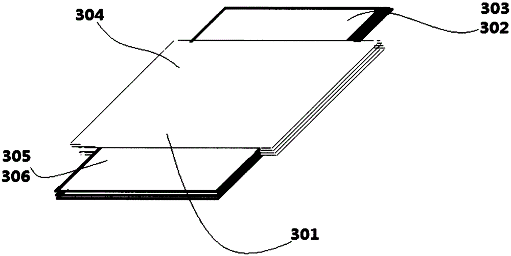 Energy storage device with multiple cores stacked inside