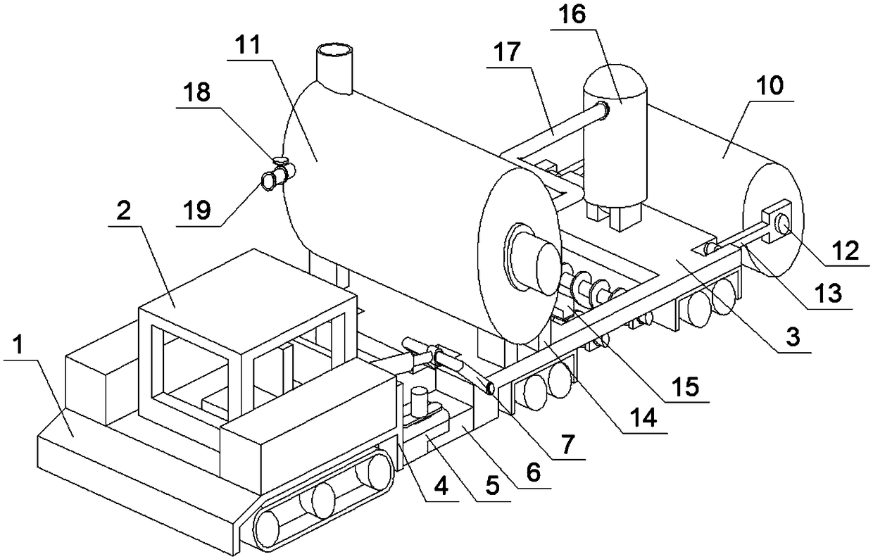 Construction method and construction apparatus for municipal road asphalt concrete pavement