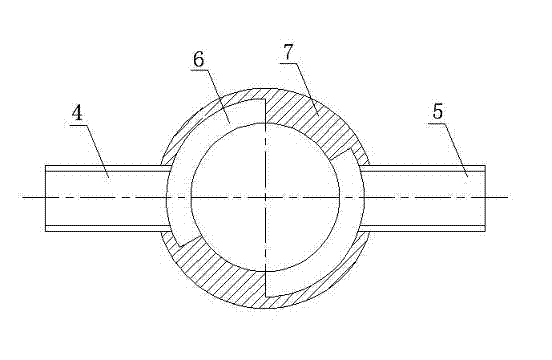 Crude oil forming device