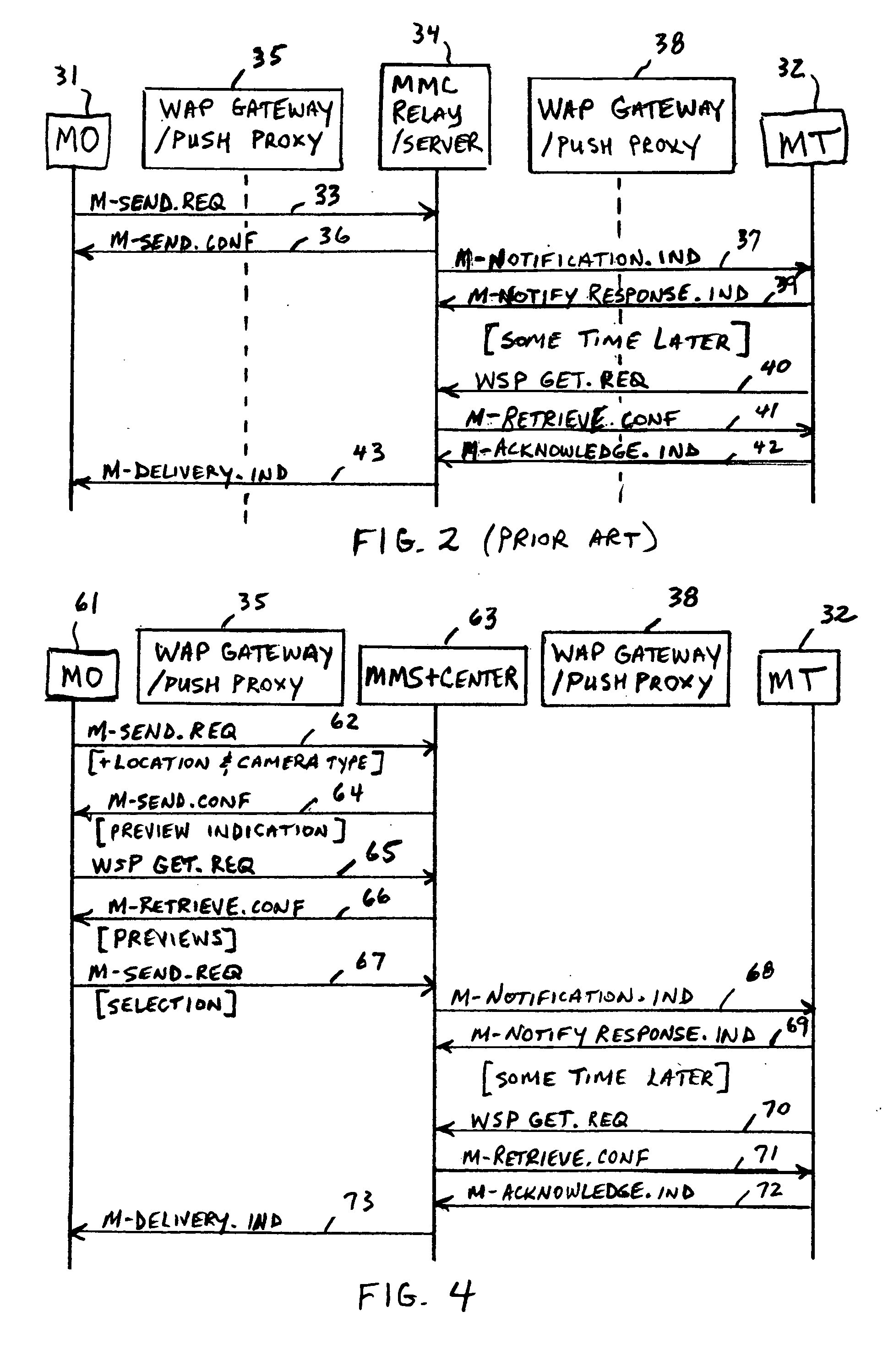 System and method for automatic modification of multimedia messages