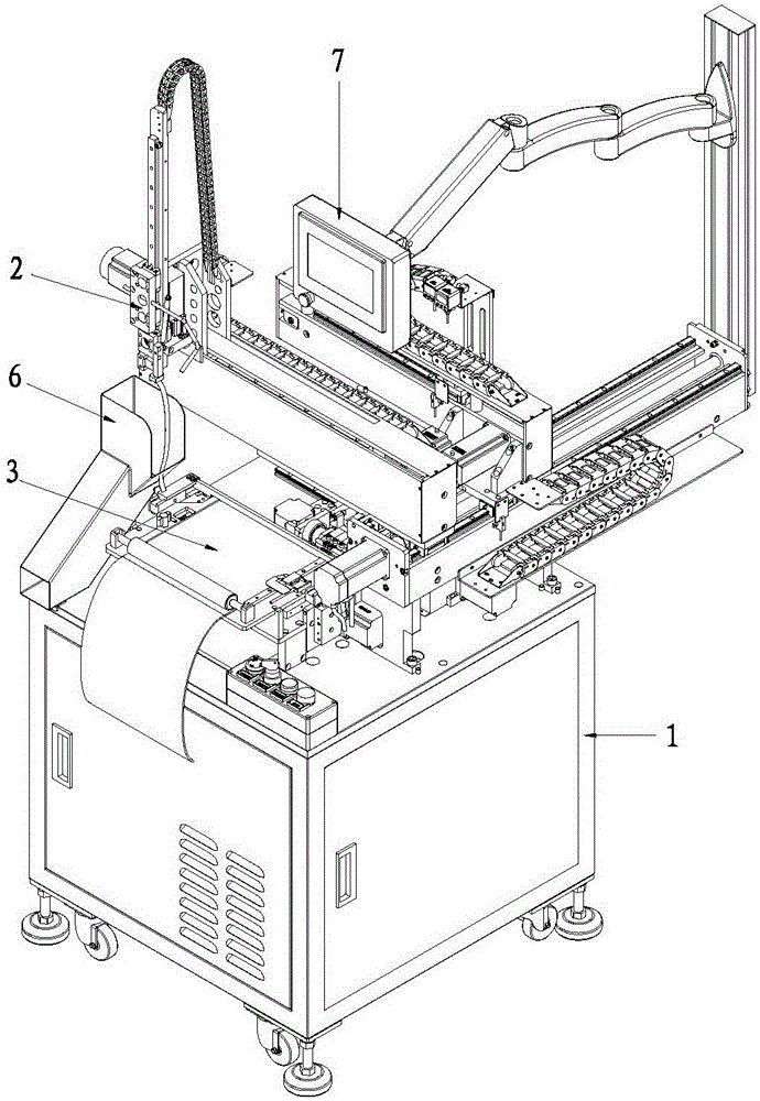 Automatic double-sided gelatin sponge pasting machine