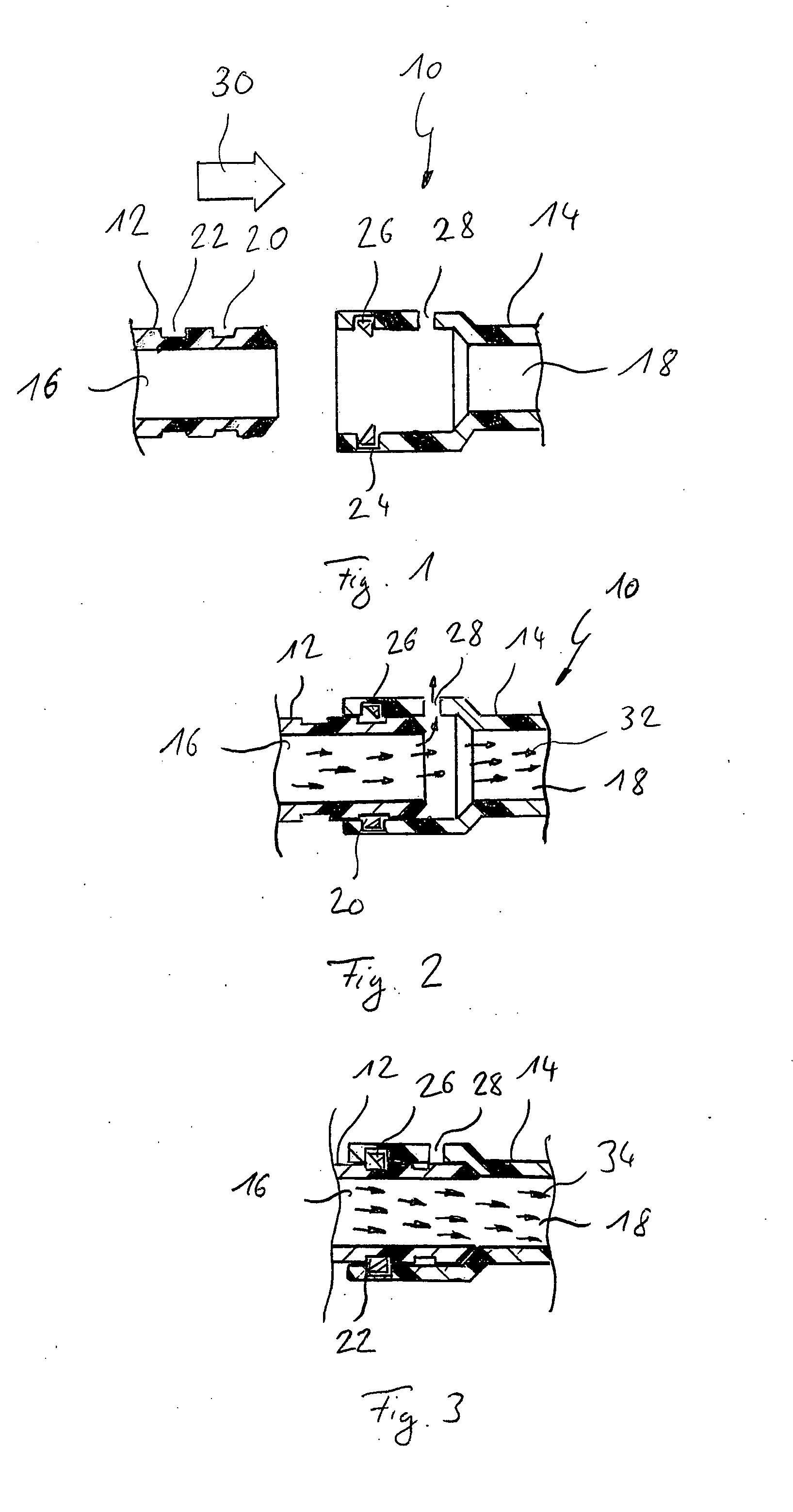 Coupling for tubular elements