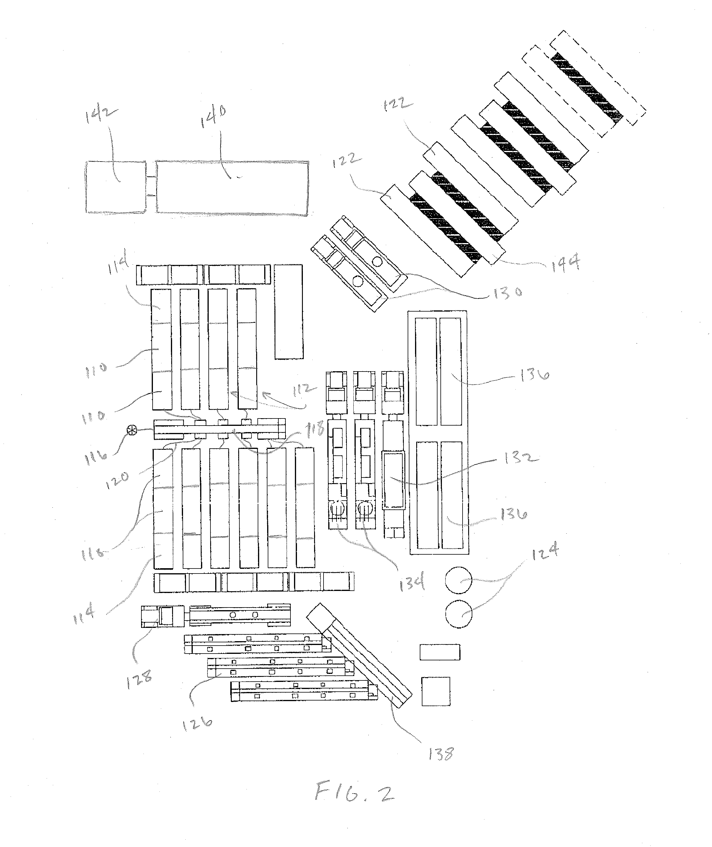 System for Pumping Hydraulic Fracturing Fluid Using Electric Pumps