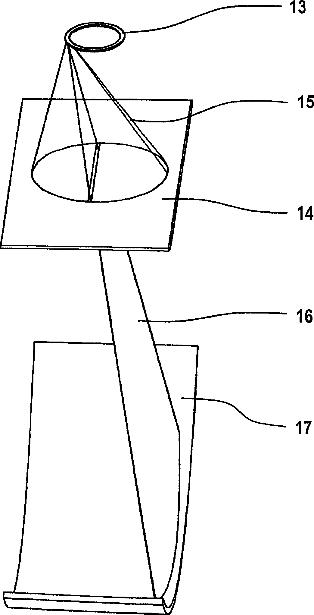 X-ray tube with ring anode and its application