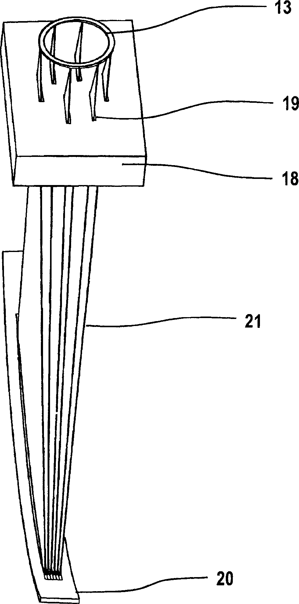 X-ray tube with ring anode and its application