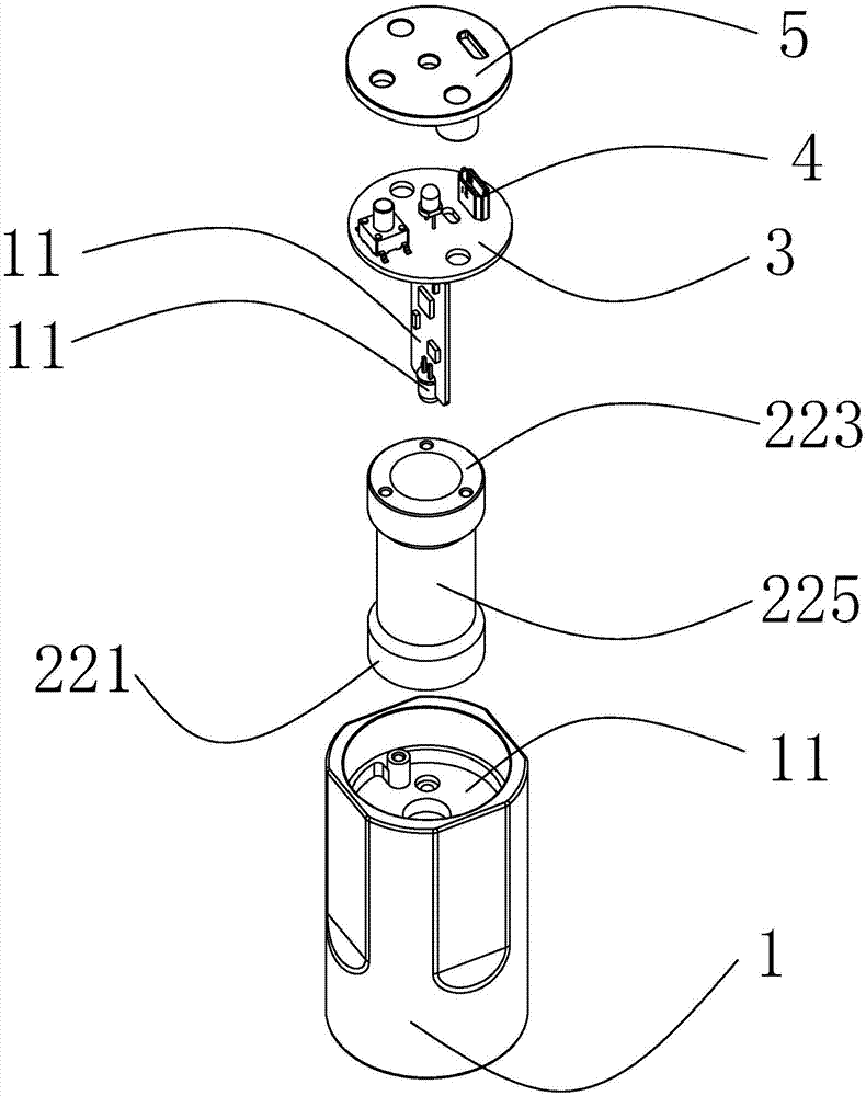 A portable main and collateral channel energy meter