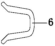 U-shaped variable cross-section rear torsion beam assembly