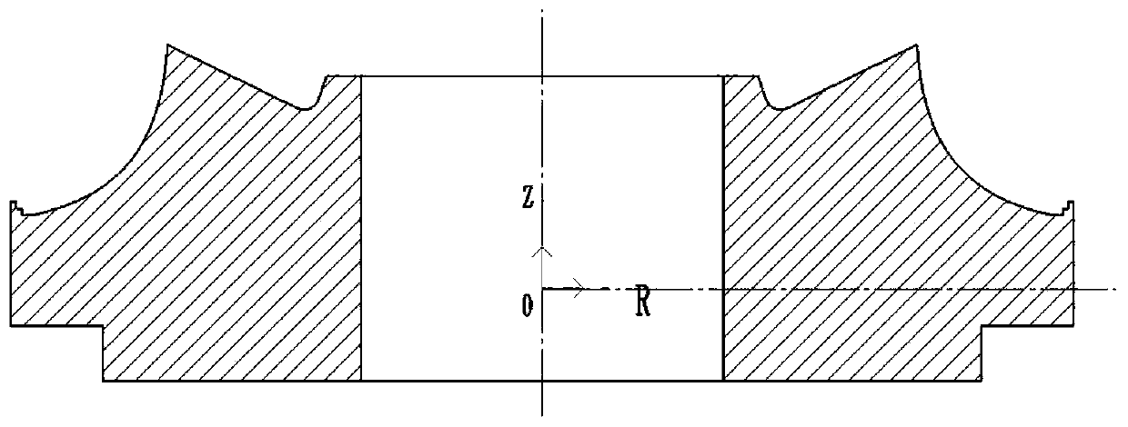 Method for finish machining of three-dimensional impeller made of FV520B material through integral hard alloy cutters