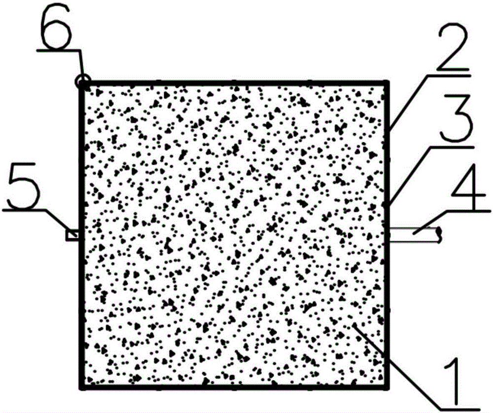 Civil engineering mold bag and method for quickly constructing artificial pillar