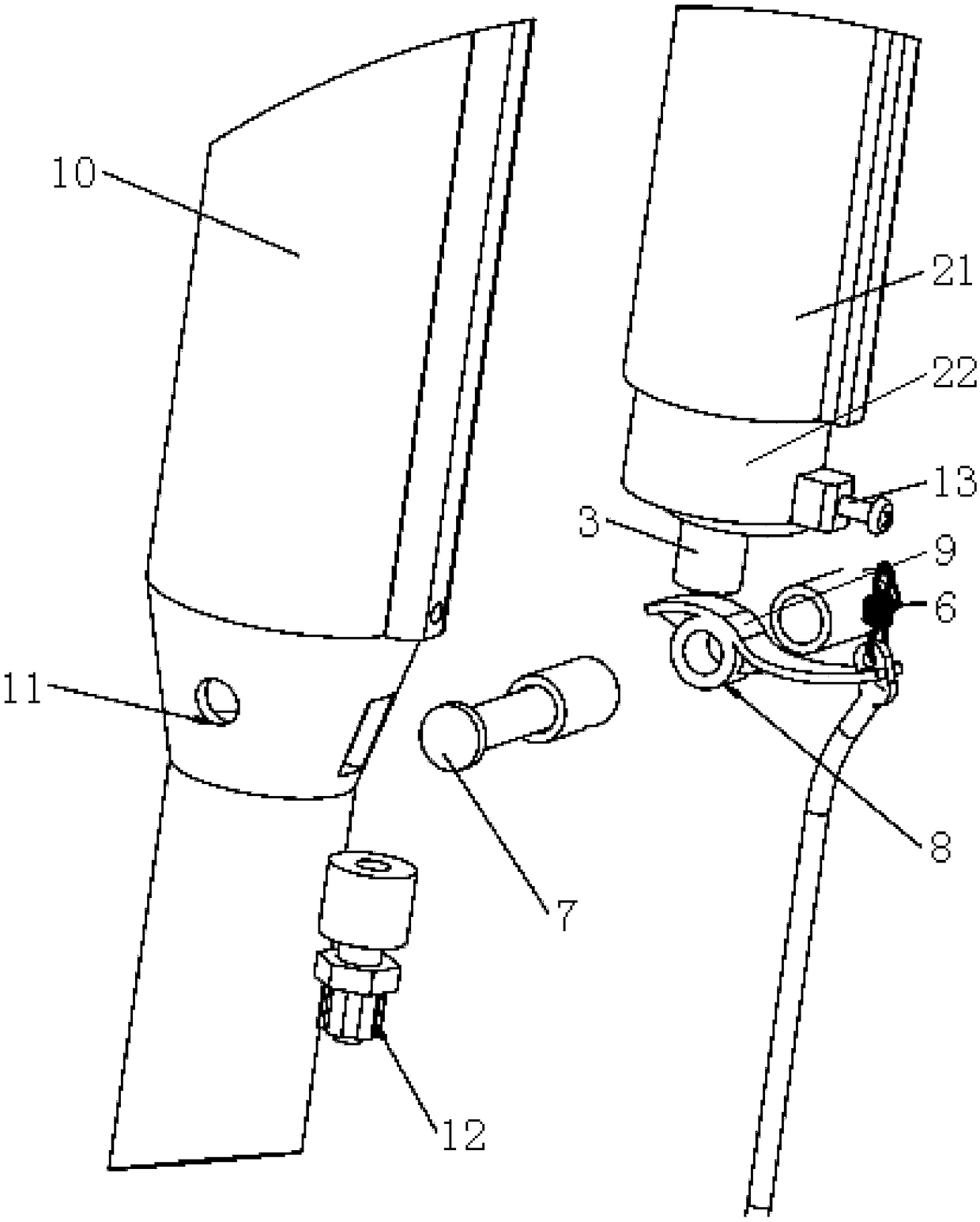 Adjustable seat rod and bicycle with adjustable seat rod