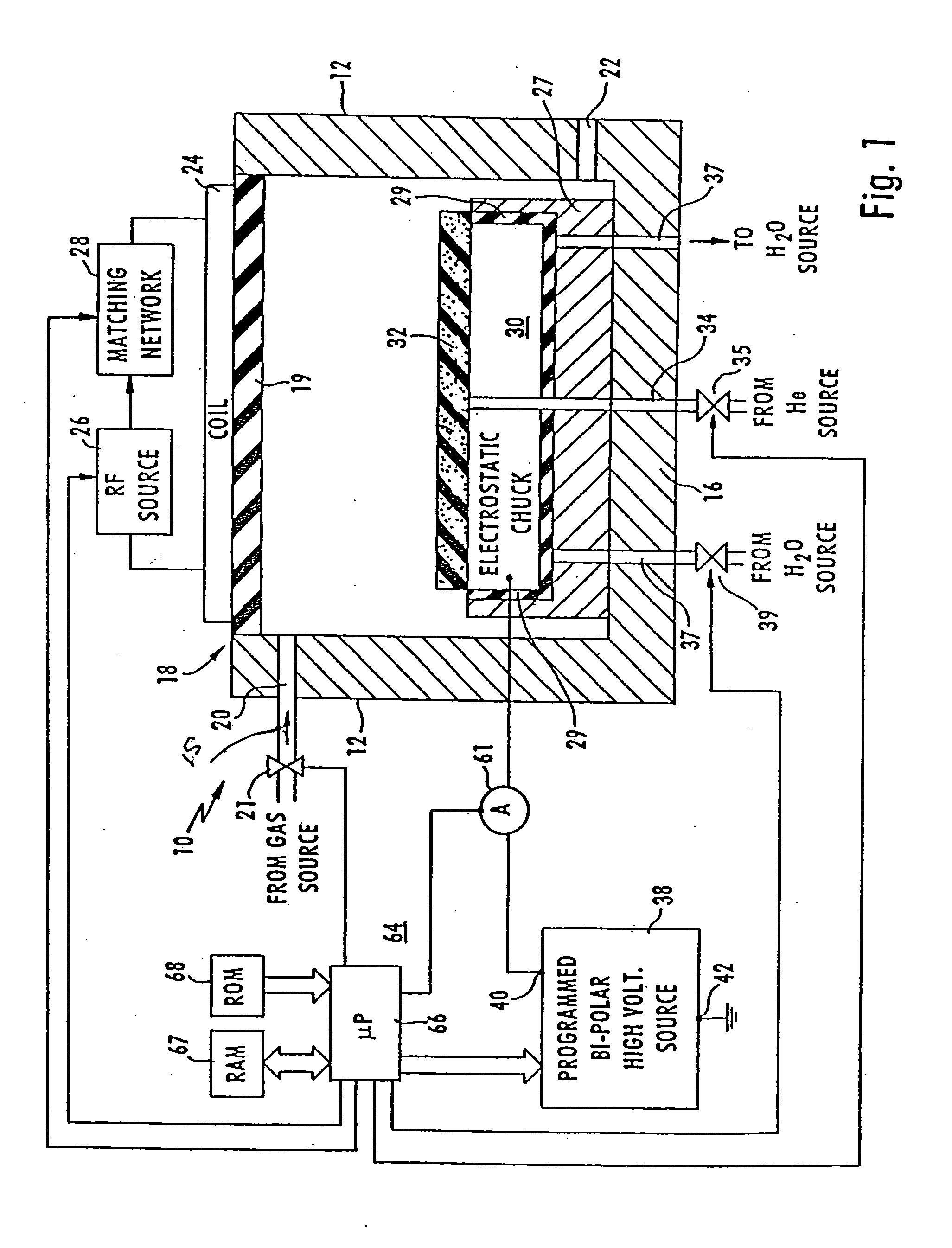 Dechucking method and apparatus for workpieces in vacuum processors