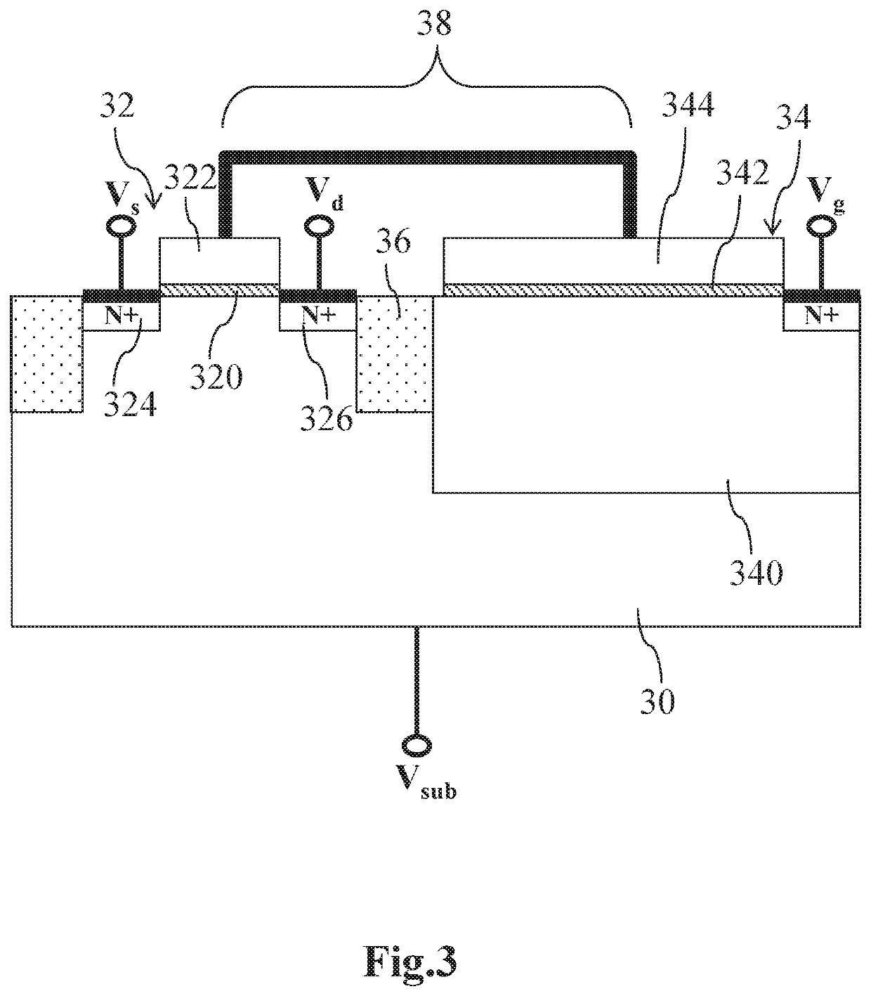 Operating method of an electrically erasable programmable read only memory (EEPROM) cell