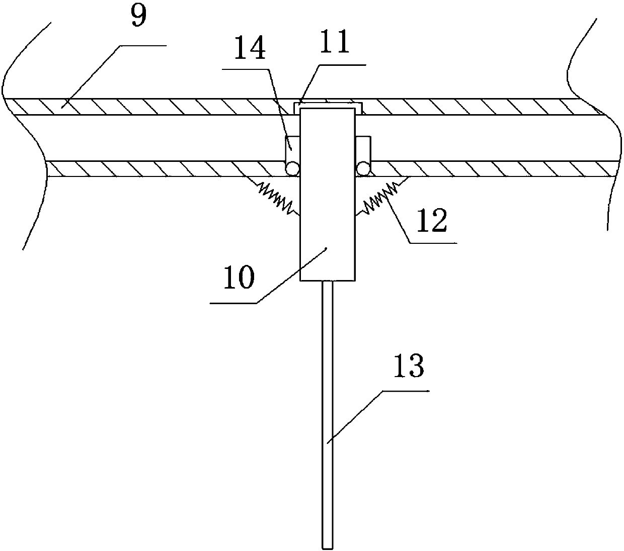 Greenhouse rainwater harvesting and irrigating device