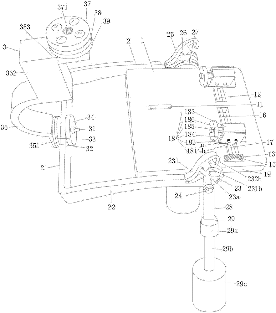 Movable-static integrated zoom intelligent shooting device