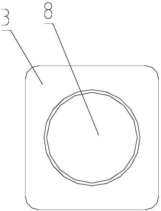 High-speed train wheel brake disc with sliding block structure and installing method