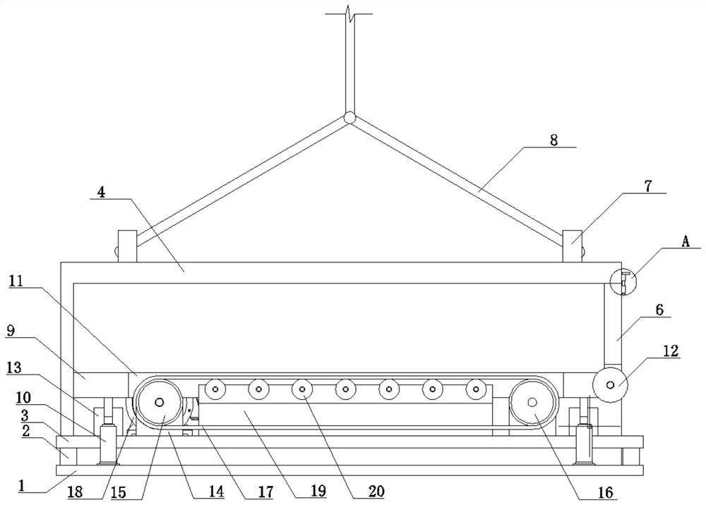 High-altitude hoisting and quick release device for generator