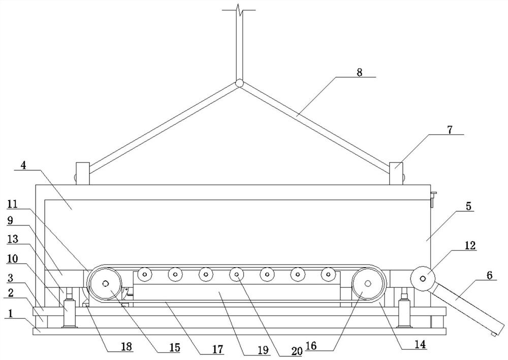 High-altitude hoisting and quick release device for generator