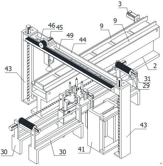 Polishing device for polishing glass corners