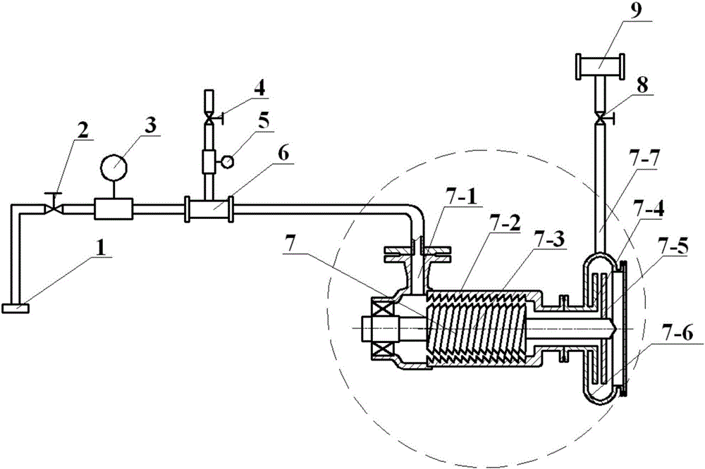 Tubular photo-biological reactor CO2 refining device