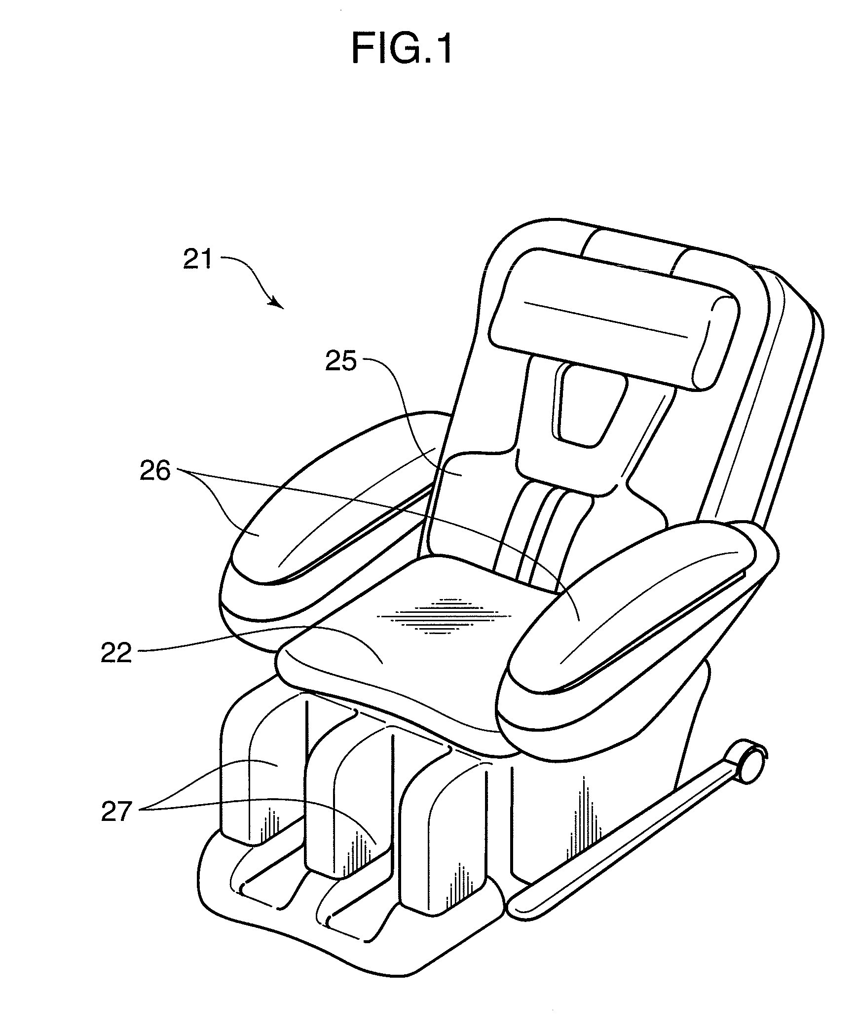 Chair-type massage machine