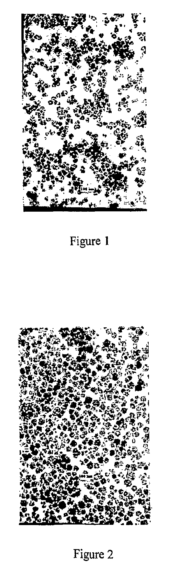 Nanometer-sized up-converting phosphor fluoride particles and process of preparation