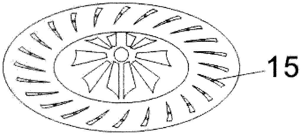 Novel fan exhaust gas recirculation type turbocharging range hood