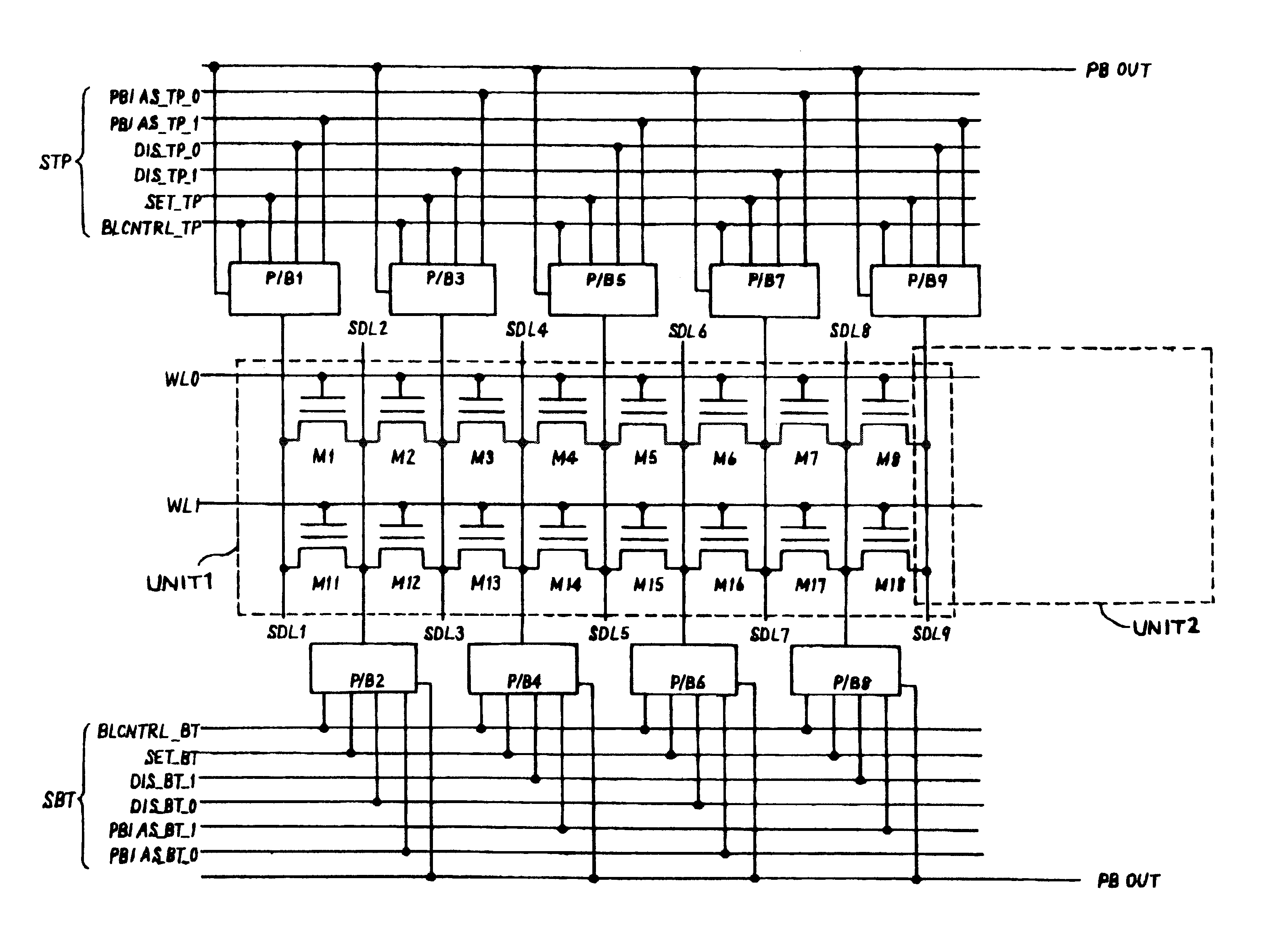 Nonvolatile memory circuit for recording multiple bit information