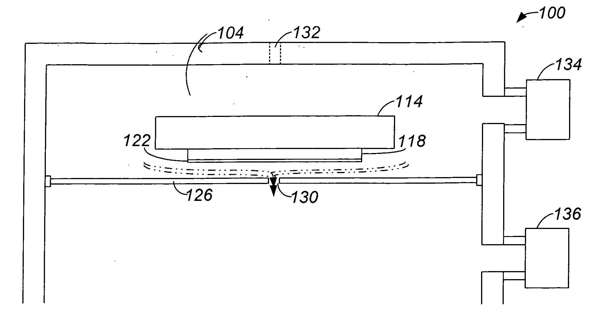 Extreme ultraviolet reticle protection using gas flow thermophoresis