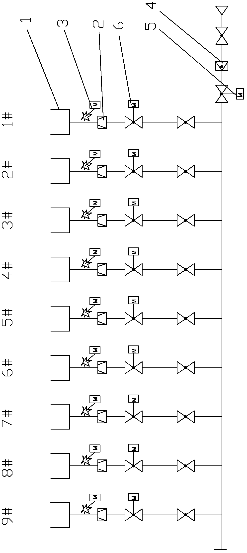 Automatic ignition and air entraining device and method for full automatic casting machine