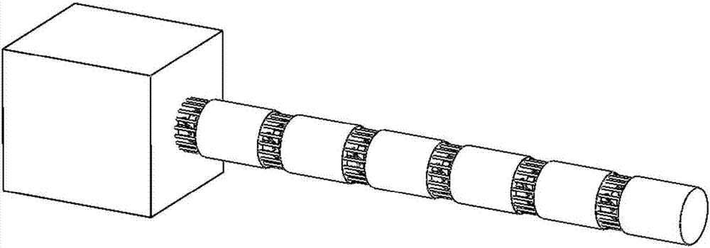 Control method of cable-driven series joint type S-shaped mechanical arm