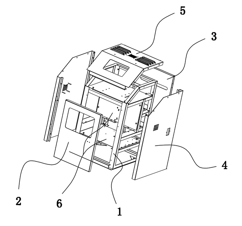 Full-automatic spray nozzle washing machine