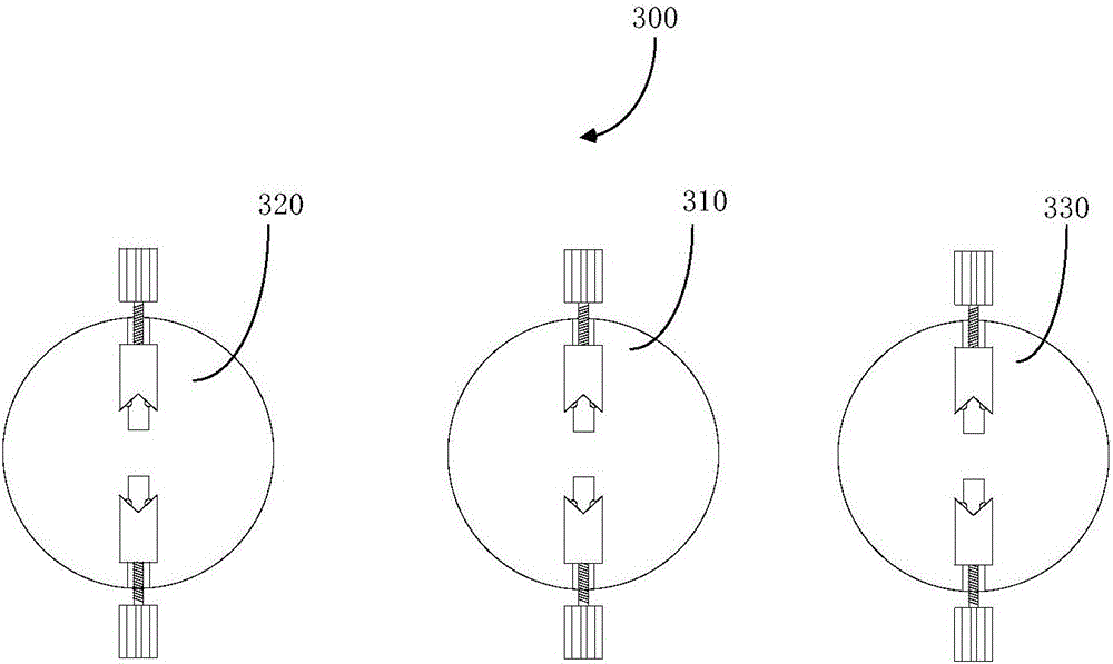 Grab separator and branch-leaf separating system and device