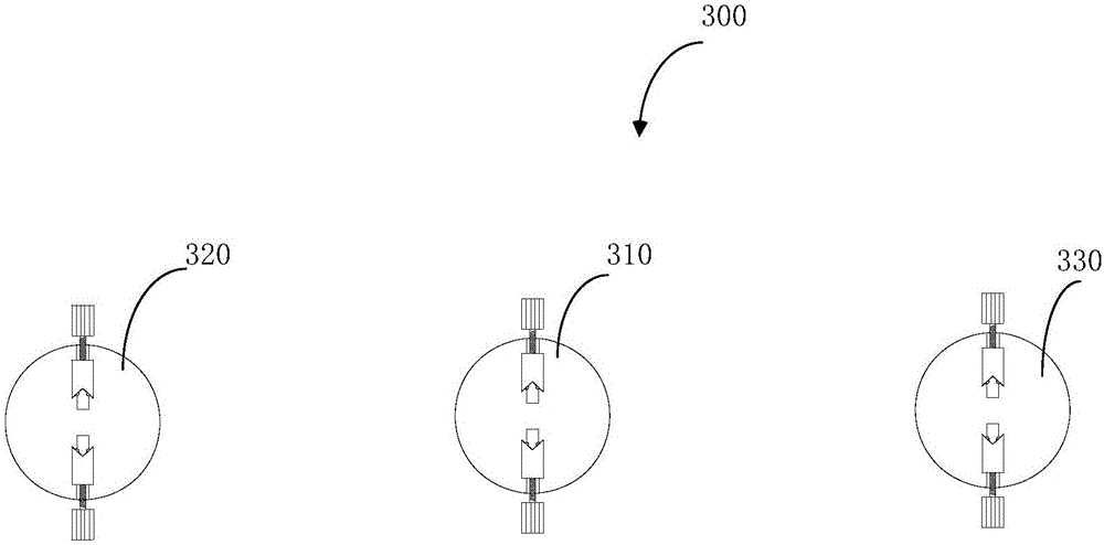 Grab separator and branch-leaf separating system and device