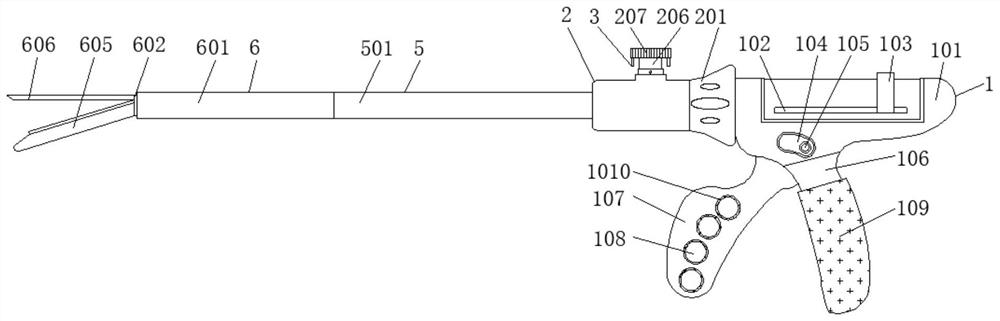 Minimally invasive endoscope anastomat with anti-slip grip