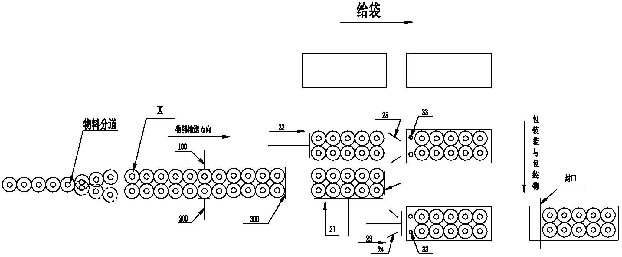 Roll paper packing machine