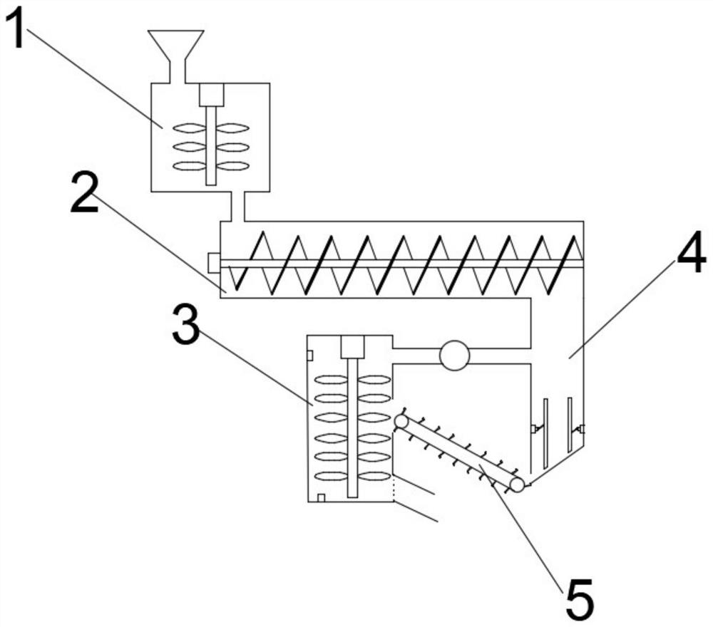 High-hydrophilicity caking cat litter and preparation process thereof