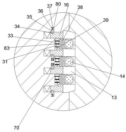 A flame-retardant wiring plastic pipe for preventing circuit short circuit from igniting