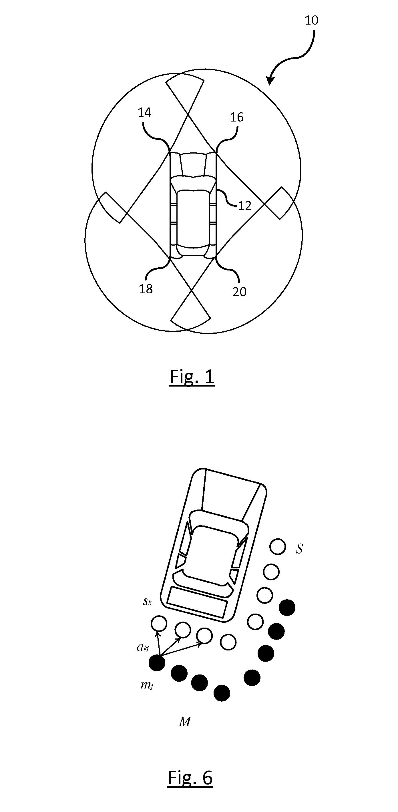 Object fusion system of multiple radar imaging sensors